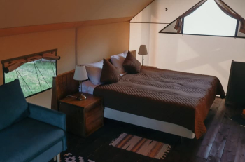 Большой шатер с террасой — фото 2