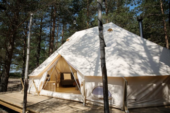 Люкс-шатер на 1 линии от залива  — фото 1