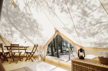 Люкс-шатер на 1 линии от залива  — фото 5