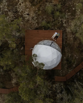  Геокупол на острове — фото 2