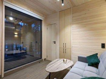 Большой зеркальный куб с отдельной спальней №20 — фото 3