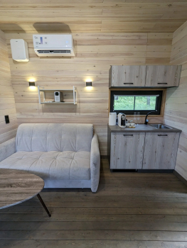 Большой зеркальный куб с отдельной спальней №0 — фото 3