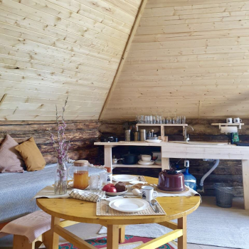 Деревянный аил для четверых — фото 4