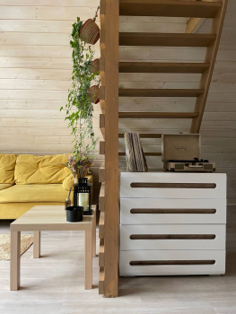 Треугольный дом с видом на водоем — фото 4