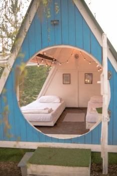 Домик с распашной крышей — фото 2