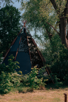 Нео Типи 360 | красивый панорамный вид на зеленую территорию и небо — фото 11