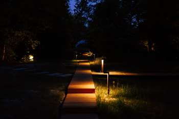 Малый Хитте с террасой и панорамным окном | красивый вид на зеленую территорию — фото 14