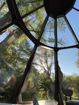 Нео Типи 360 | красивый панорамный вид на зеленую территорию и небо — фото 10