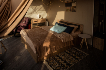 Двухместный домик с фурако на первой линии "Цильма" — фото 2