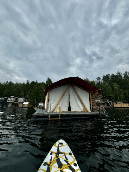 Шатер с водной тропинкой — фото 1
