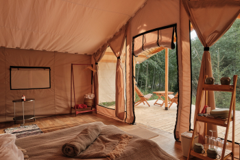 Большой сафари-тент с чаном — фото 3