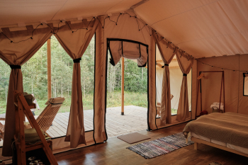 Большой сафари-тент с чаном — фото 2
