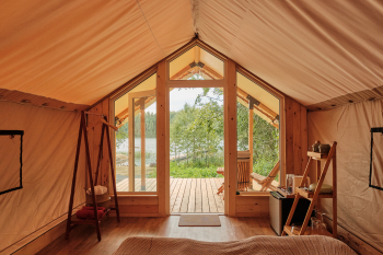 Сафари-тент на первой линии озера — фото 1