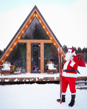 Дом (желтый) с панорамным видом на лес — фото 2