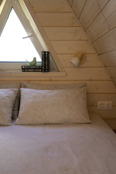 Дом (зелёный) с панорамным видом на лес — фото 5