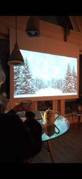 Дом (зелёный) с панорамным видом на лес — фото 15