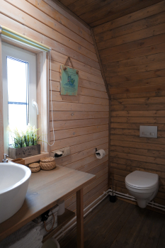 Дом (желтый) с панорамным видом на лес — фото 21