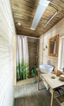 Дом (желтый) с панорамным видом на лес — фото 22