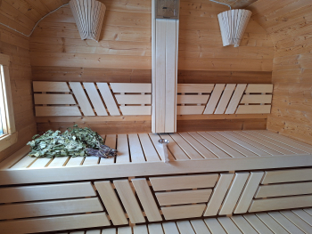 Светлый дом с баней — фото 5