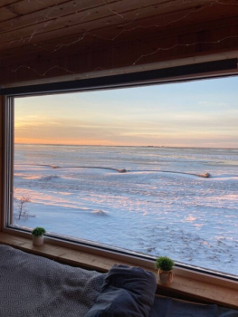 Номер с двуспальной кроватью и панорамным окном (вид на море) — фото 4