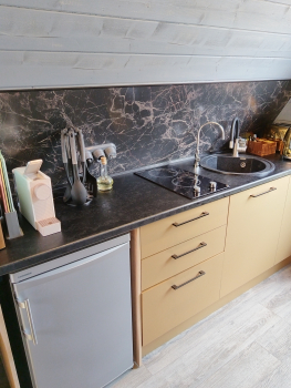 A-frame Романтичный + чан. Вид на лес — фото 1