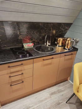 A-frame Романтичный + чан. Вид на лес — фото 2