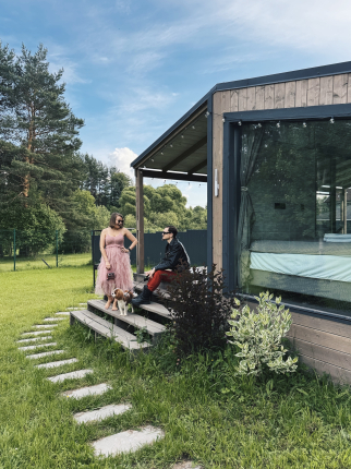 Домики и доски — фото