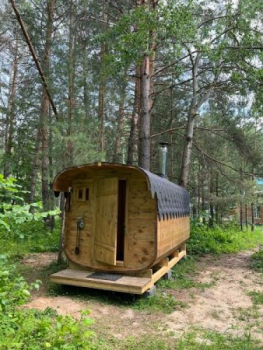 Дом A-frame с квадро-баней — фото 2