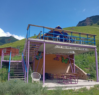 Хаус-тент "Нитро" 2х-местный номер с высокой террасой — фото 1