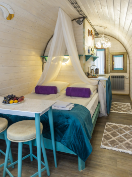 Дилижанс "Сказочное Бали", 2х-местный бутик-номер с ванной  фото — фото 3