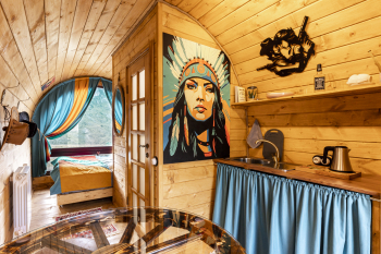 Дилижанс "Дикий Запад", 2х-местный жилой модуль — фото 2