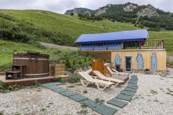 Хаус-тент "Суздаль" 2х-этажный номер с сауной — фото 3