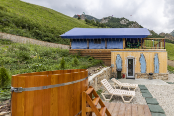 Хаус-тент "Суздаль" 2х-этажный номер с сауной — фото 2