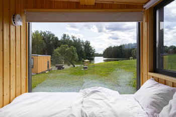 2 местный домик с видом на реку 1 — фото 1