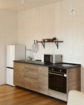 Дом фрилансера (500 МБИТ) частичный вид на реку — фото 2