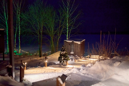 Домик у реки 4Стихии Карелия — фото