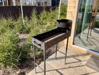 Дом с 3 спальнями, террасой, мангальной зоной, баней и купелью – до 8 человек — фото 13