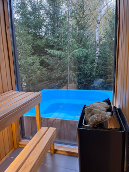 Мини-дом с сауной и джакузи (отдельная территория)  — фото 1