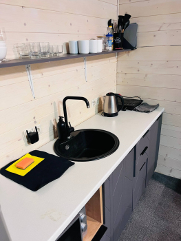 Приватный дом с 2 спальнями, беседкой, мангалом, баней и купелью – до 6 человек — фото 13