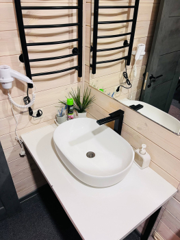 Дом у бассейна с 2 спальнями, беседкой, мангалом, баней и купелью – до 6 человек — фото 5