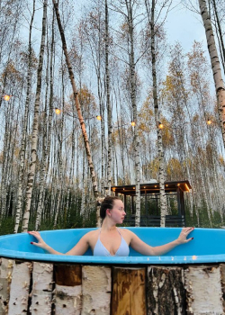 Приватный дом с 2 спальнями, беседкой, мангалом, баней и купелью – до 6 человек — фото 4