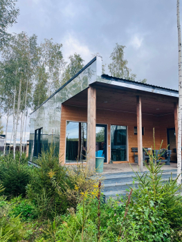 Дом с 3 спальнями, террасой, мангальной зоной, баней и купелью – до 8 человек — фото 1