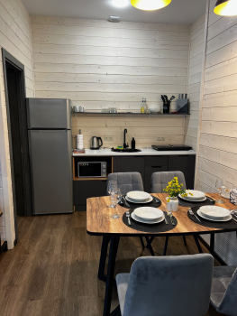 Приватный дом с 2 спальнями, беседкой, мангалом, баней и купелью – до 6 человек — фото 7