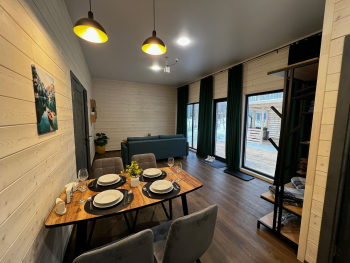 Дом с 1 спальней, беседкой, мангалом и купелью – до 4 человек — фото 3