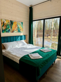 Дом у бассейна с 2 спальнями, беседкой, мангалом, баней и купелью – до 6 человек — фото 6