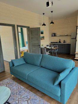 Дом у детской площадки с 2 спальнями, беседкой, мангалом, баней и купелью – до 6 человек — фото 4