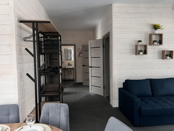 Дом с 3 спальнями, террасой, мангальной зоной, баней и купелью – до 8 человек — фото 3