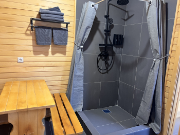 Дом с 3 спальнями, террасой, мангальной зоной, баней и купелью – до 8 человек — фото 6