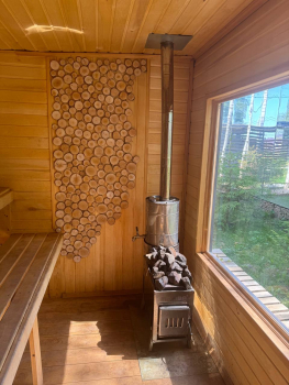 Стандартный дом с 2 спальнями, беседкой, мангалом, баней и купелью – до 6 человек — фото 7