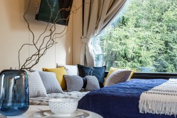 Персиковый дом с камином — фото 6